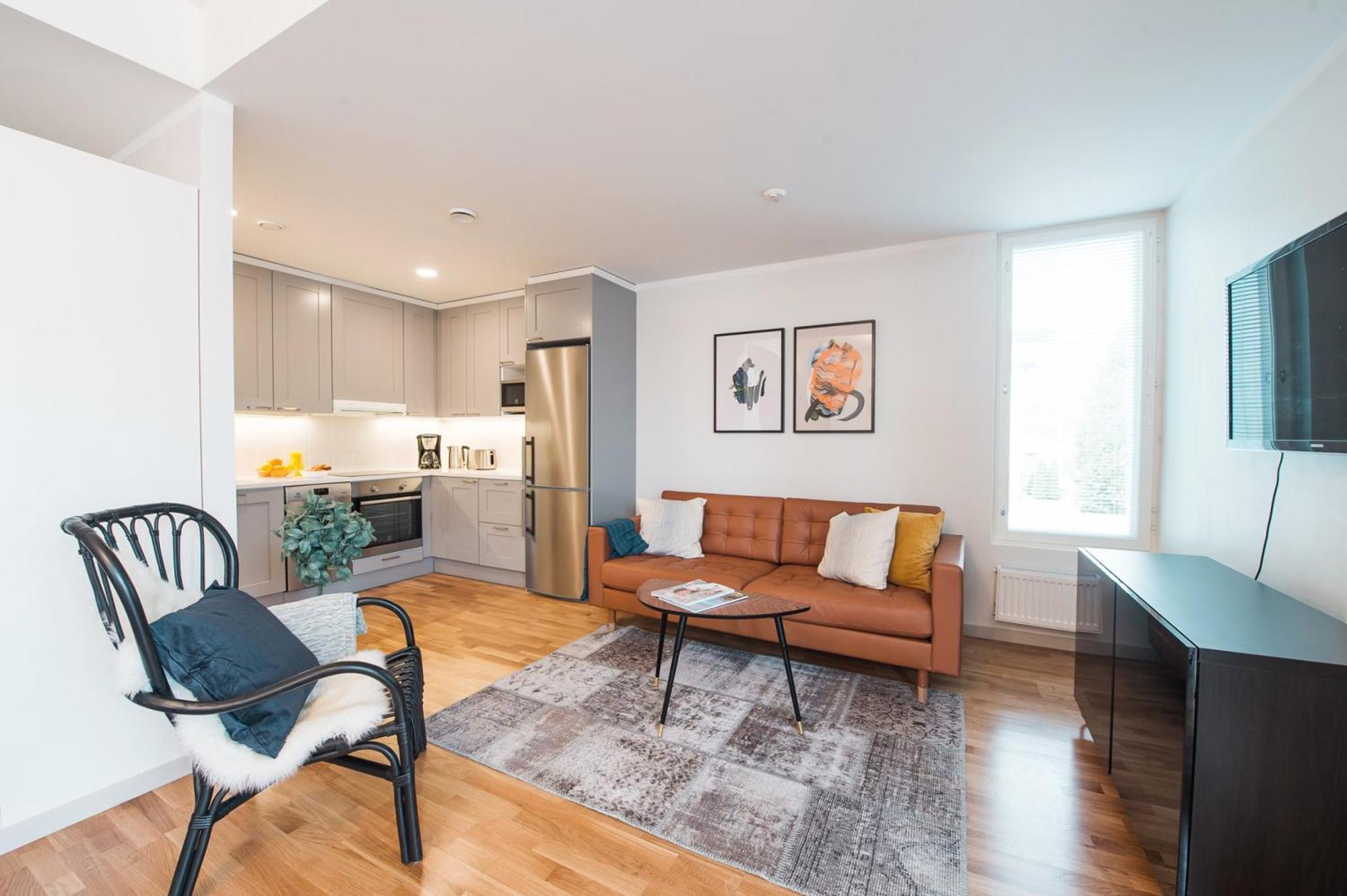 Forenom Serviced Apartments Helsinki Toeoeloe Экстерьер фото